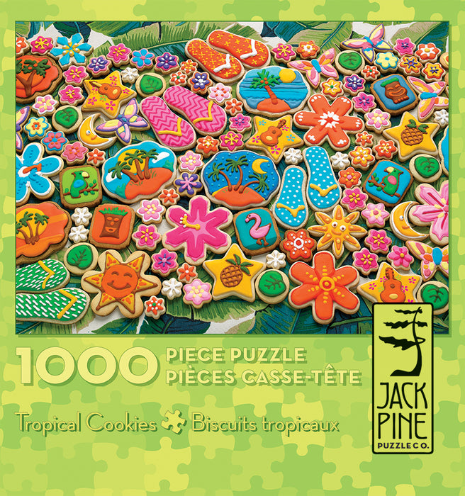 Biscuits Tropicaux | 1000 pièces | Pin gris