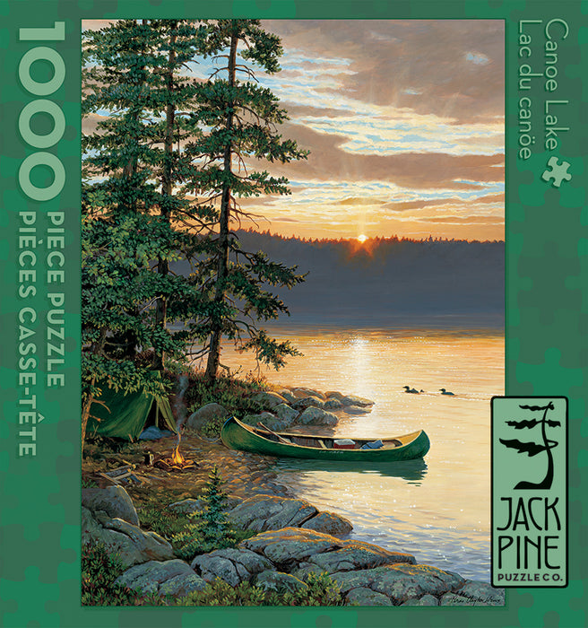 Canoe Lake | 1000 Piece | Jack Pine