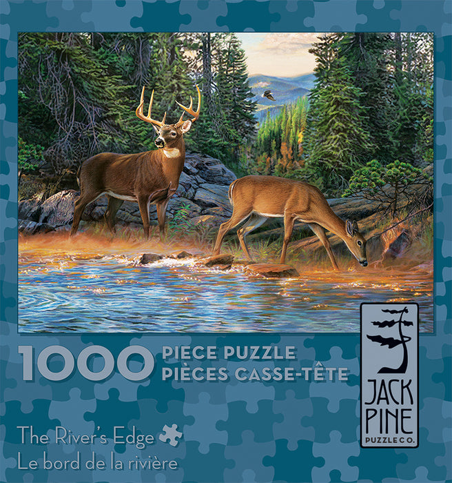 The River's Edge | 1000 Piece | Jack Pine