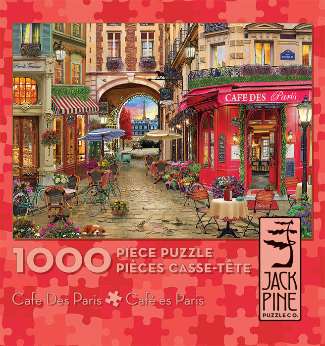 Café des Paris | 1000 pièces | Pin gris