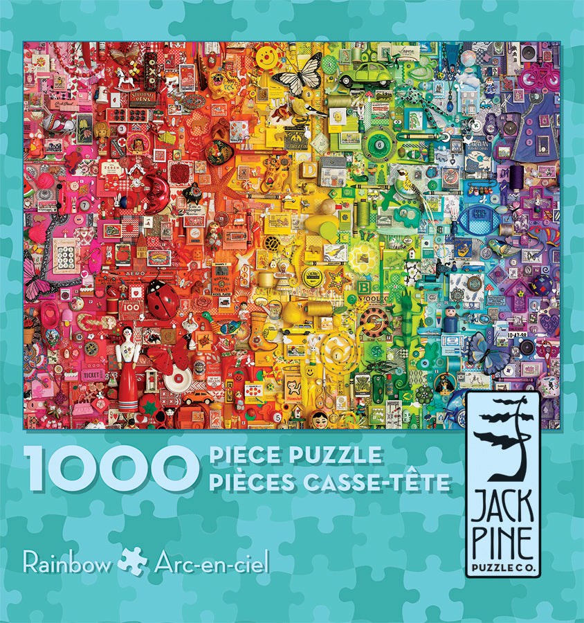Rainbow 1000 Piece Jack Pine — Outset Media