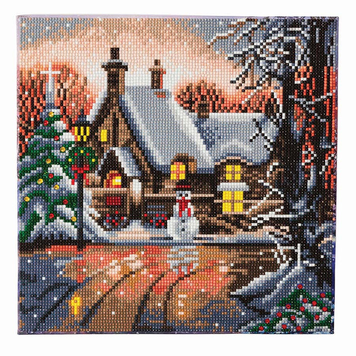 CA Mounted Kit (Med): Snowman Cottage