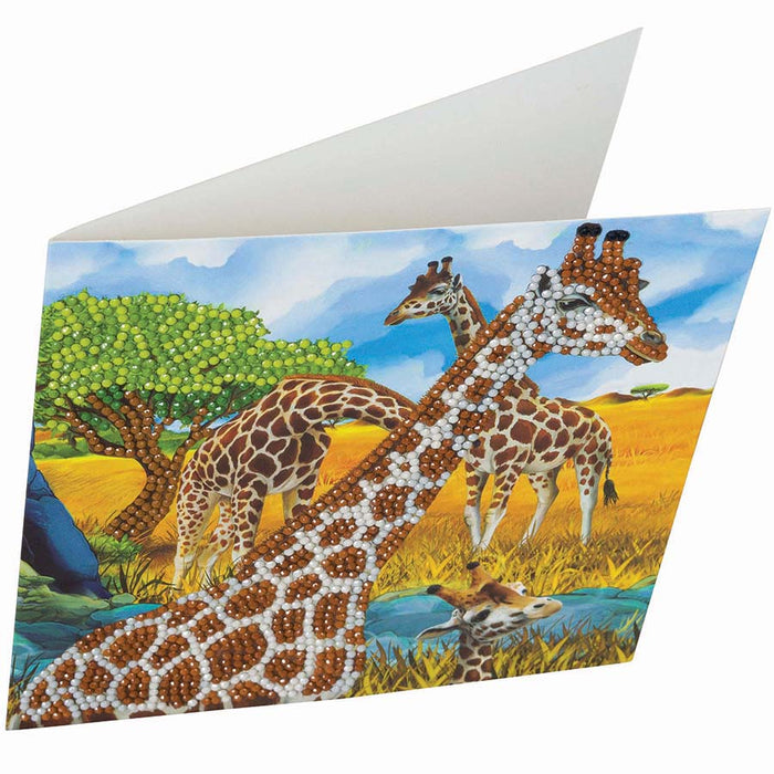 Trousse de cartes CA : Douce girafe