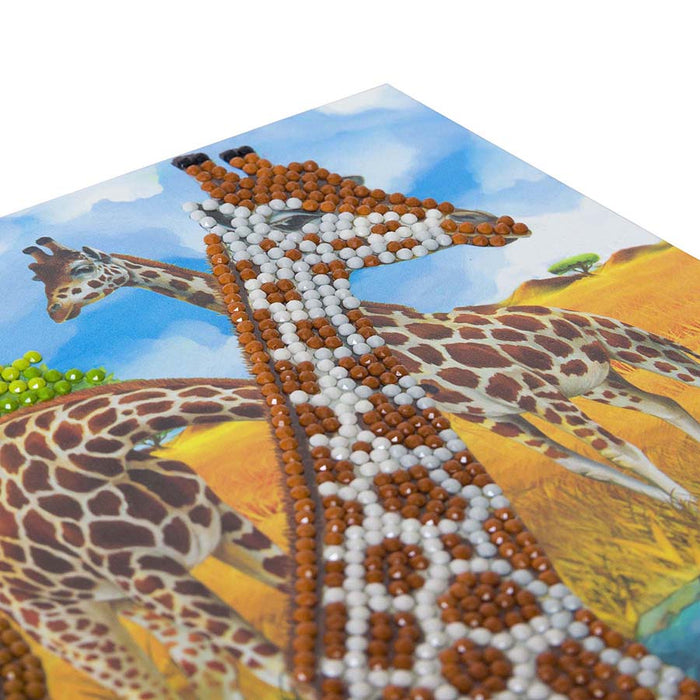 Trousse de cartes CA : Douce girafe