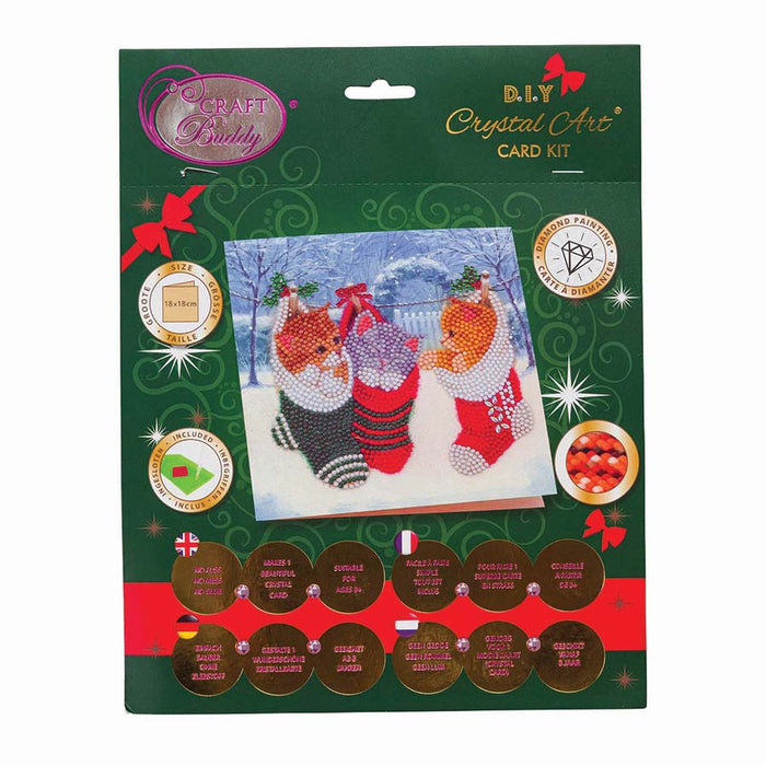 CA Card Kit: Christmas Kittens