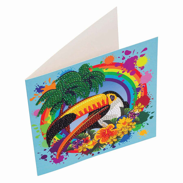 Kit de cartes CA : Toucan arc-en-ciel