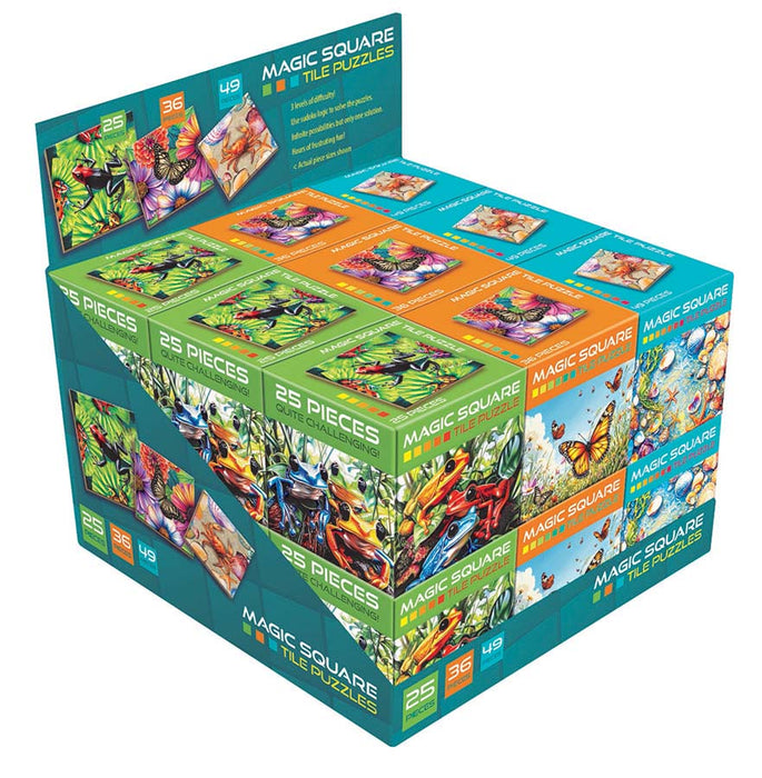 Magic Square Puzzle Display Only (Puzzles sold separately)
