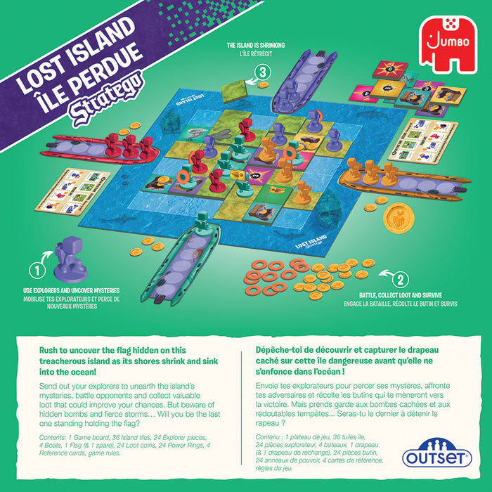 Stratego: Lost Island (Bilingual French)