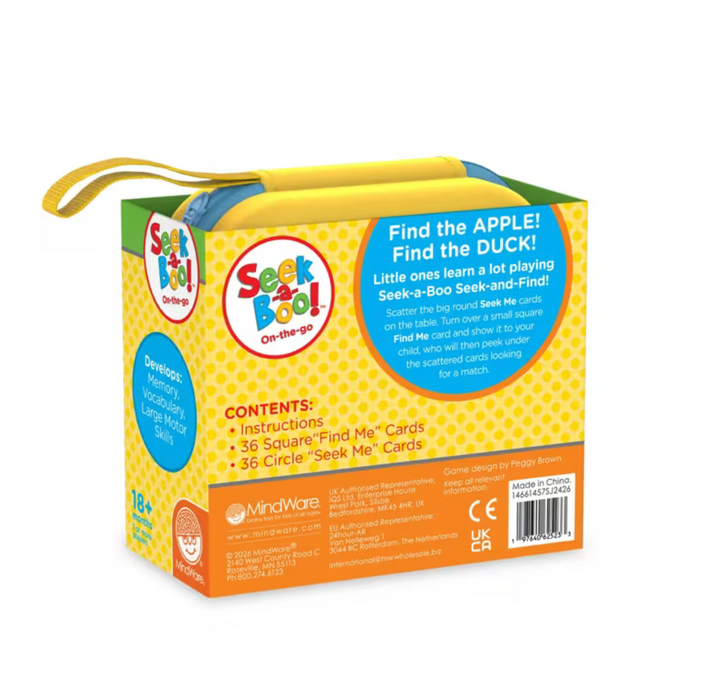 Seek-a-Boo: On the Go