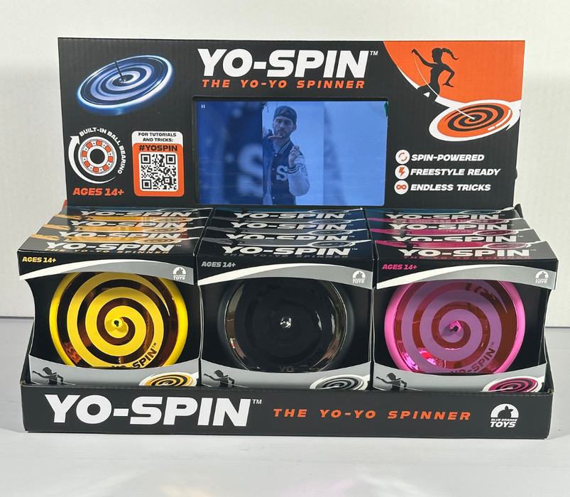 Yo-Spin Metallic Video Display | Mix & Match 36* Yo-Spin Metallic (boxed)