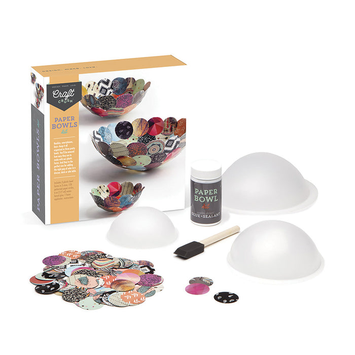 Craft Crush: Paper Bowls Kit (20% DISC)