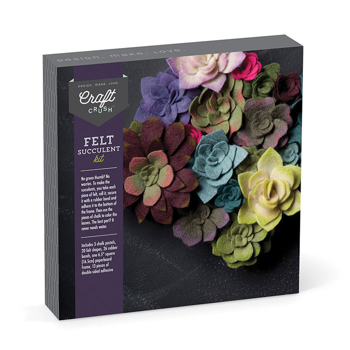 Craft Crush: Felt Succulent Kit (20% DISC)