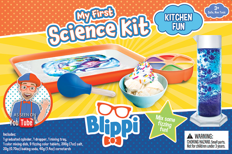 Blippi Mon premier kit scientifique : le plaisir de la cuisine