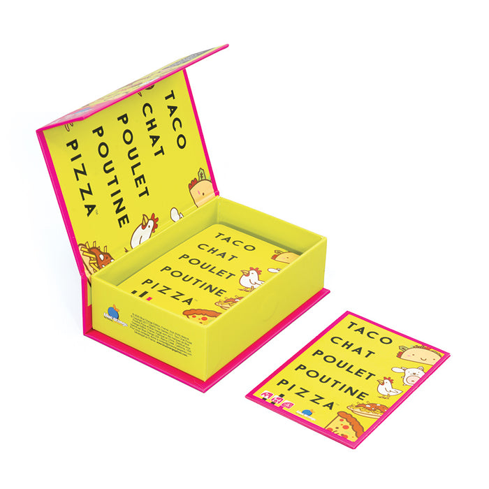 Taco Chat Poulet Poutine Pizza