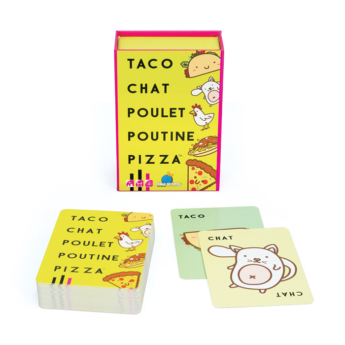 Taco Chat Poulet Poutine Pizza