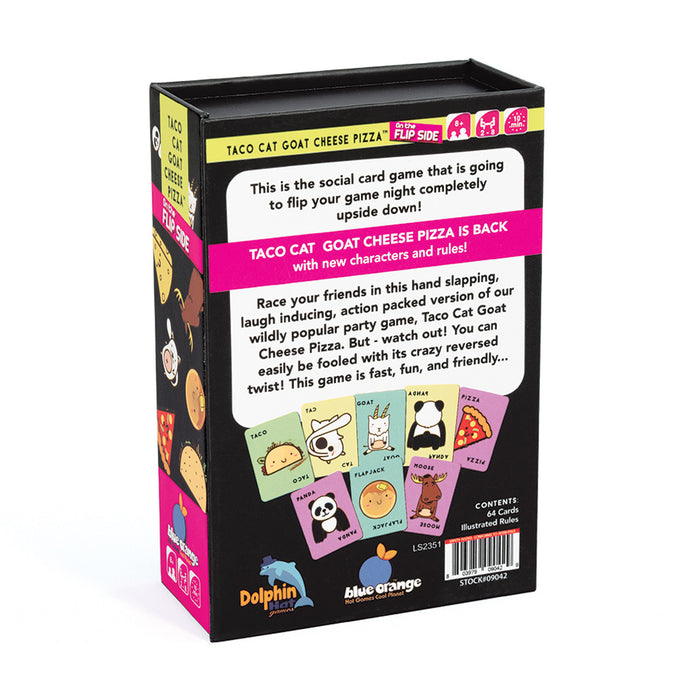 Taco Cat Goat Cheese Pizza: On The Flip Side