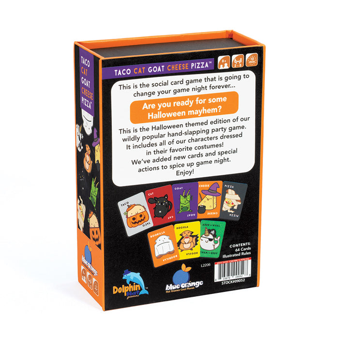 Taco Cat Goat Cheese Pizza: Halloween Edition