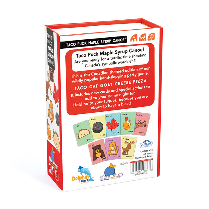 Taco Puck Maple Syrup Canoe