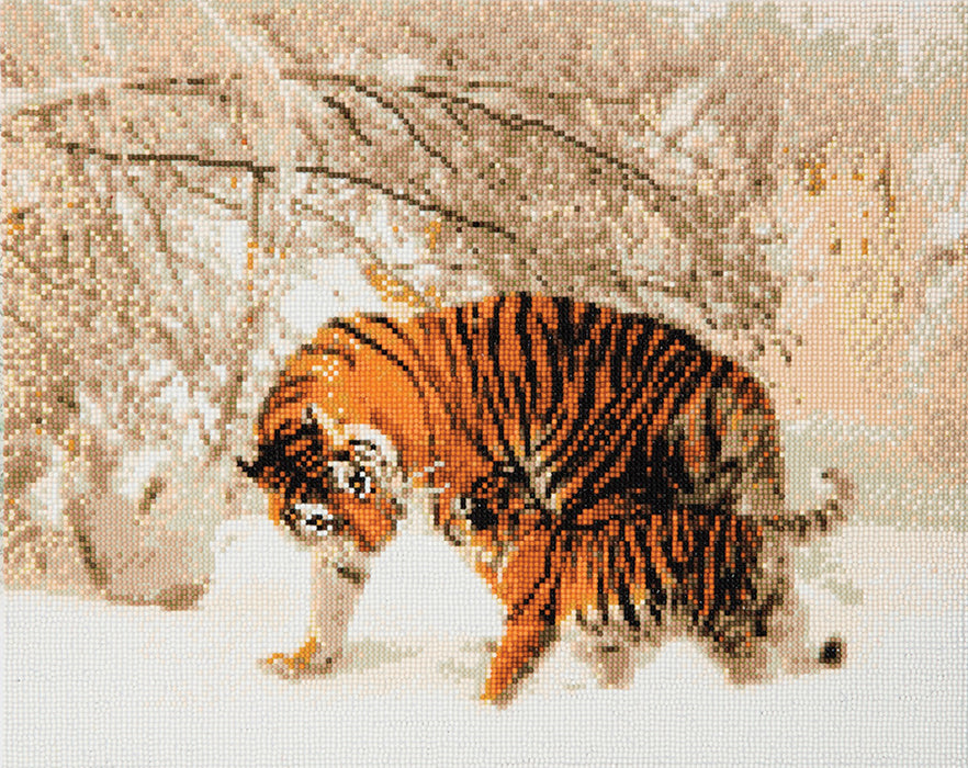 CA Mounted Kit (Lg): Winter Tigers