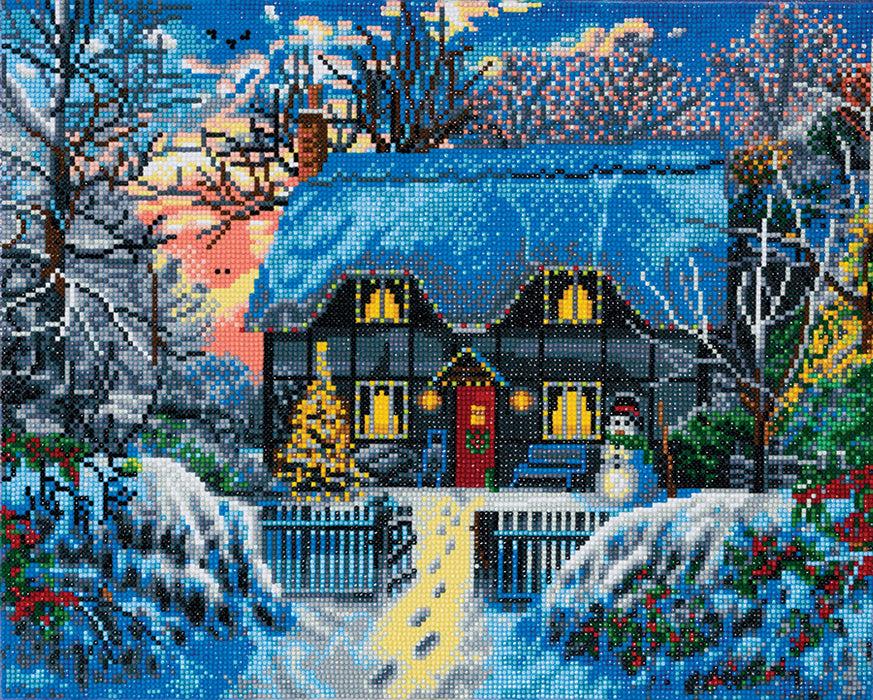 CA Mounted Kit (Lg): Yuletide Cottage