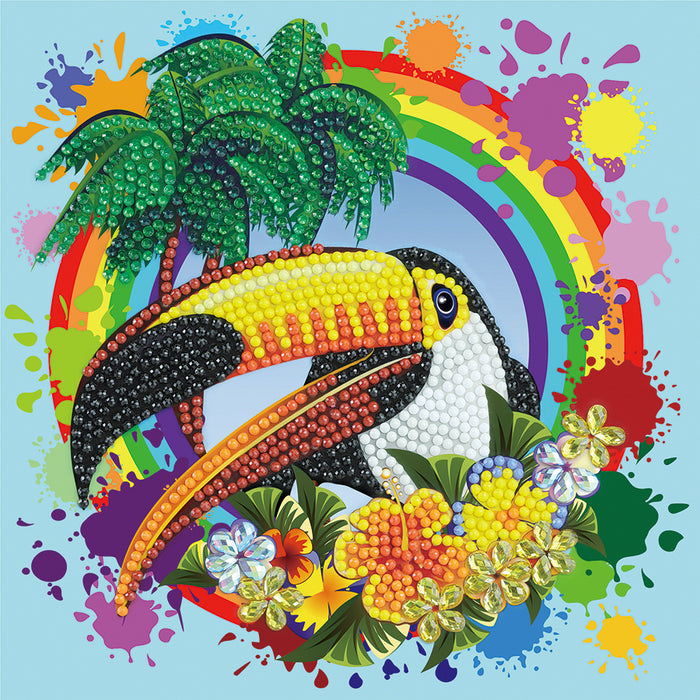 CA Card Kit: Rainbow Toucan