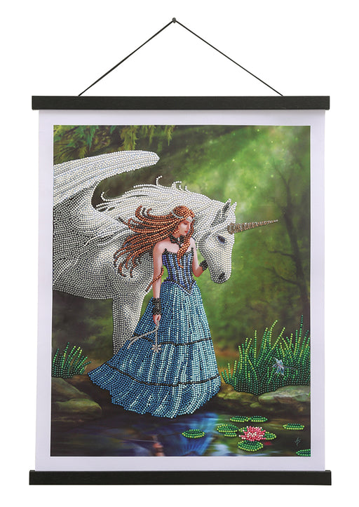 Spell Weaver by Anne Stokes Crystal Art Canvas 30x30cm – Craft Buddy