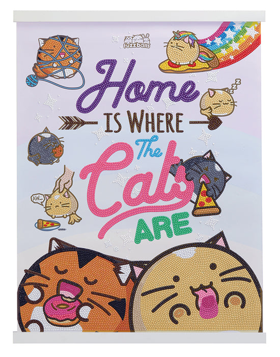 CA Scroll Kit: Home Is Where The Cats Are