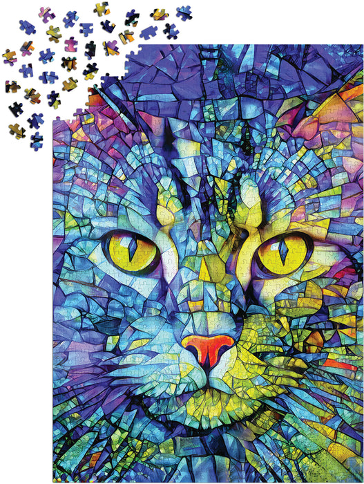 Fiona the Stained Glass Cat