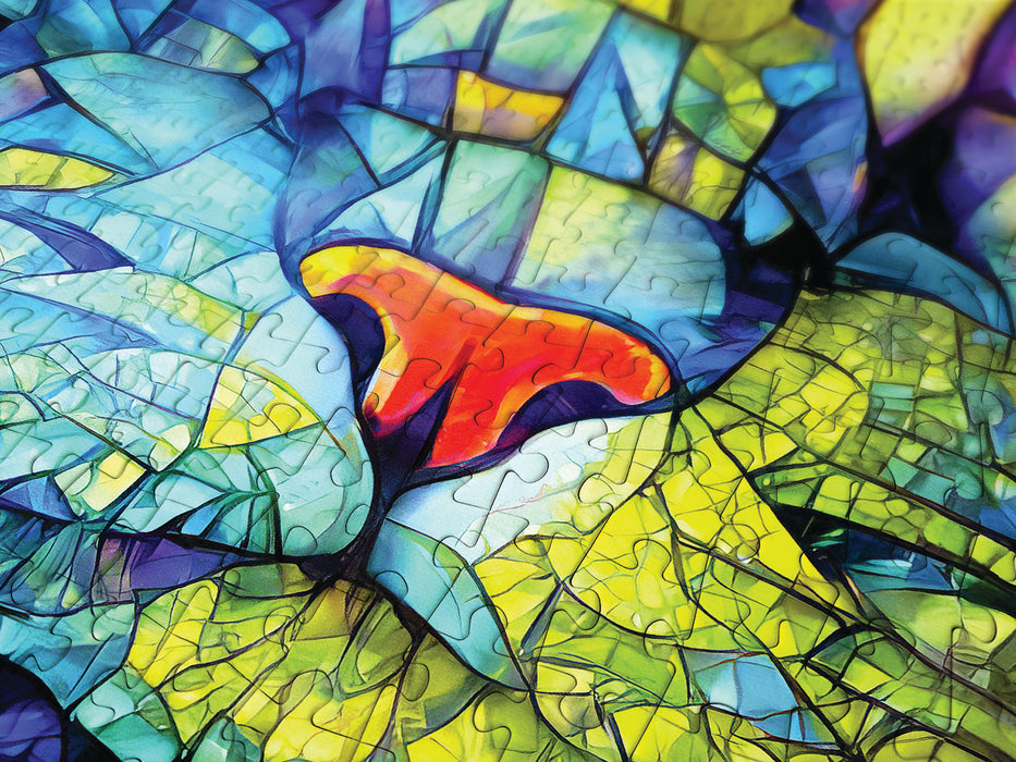 Fiona the Stained Glass Cat