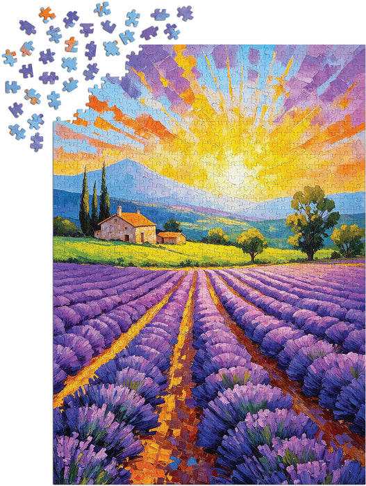 Lavender Sunset