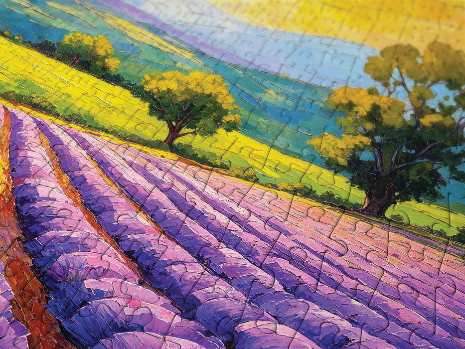 Lavender Sunset