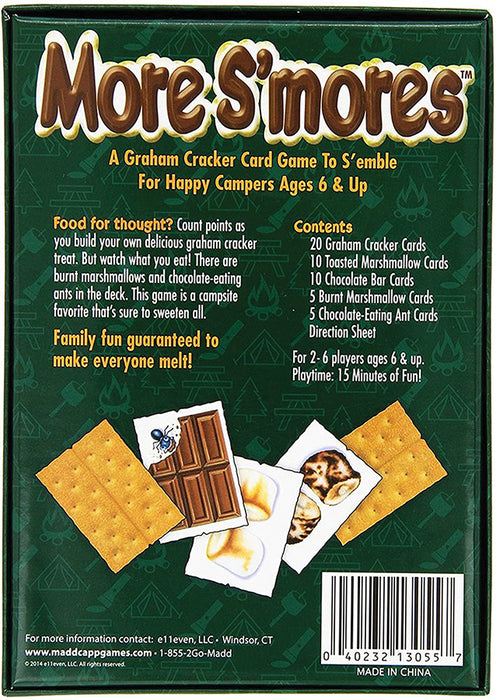 Plus de jeu de cartes S'mores