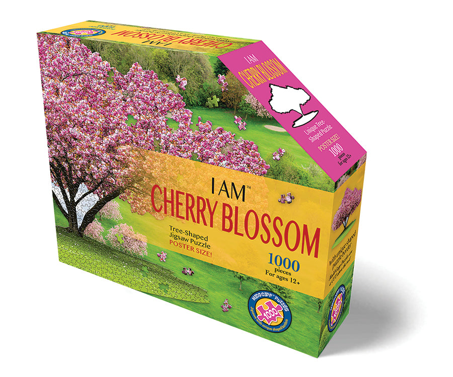 I AM Cherry Blossom (1000 pc) Madd Capp Shaped Puzzle