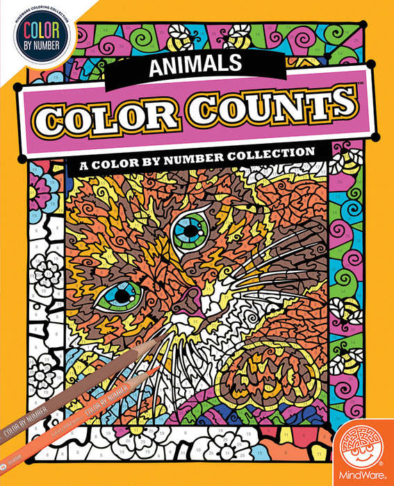 Nombre de couleurs CBN : animaux