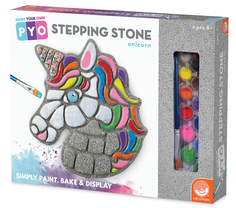 Paint-Your-Own Stepping Stone: Unicorn