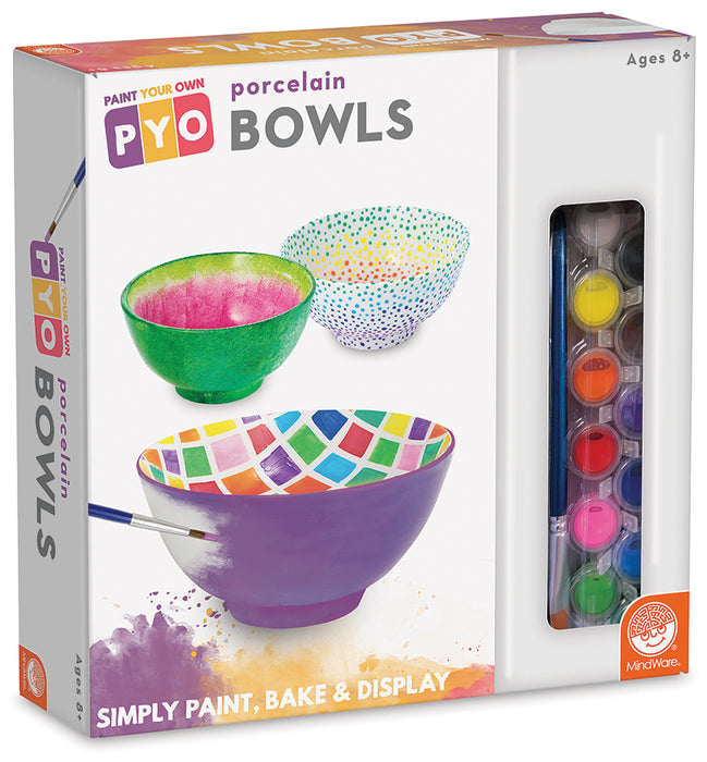 Paint-Your-Own Porcelain Bowls