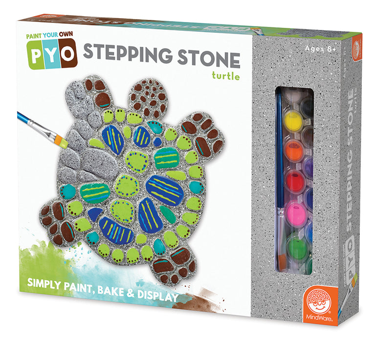 Paint-Your-Own Stepping Stone: Turtle