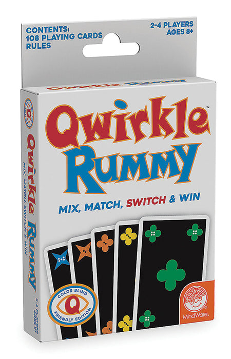 Qwirkle Rummy: Color Blind Edition