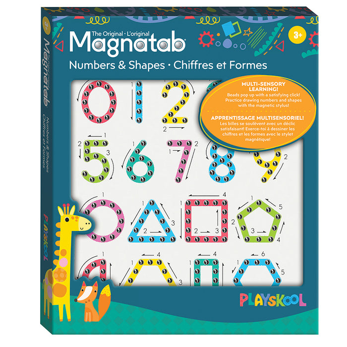 Playskool - Magnatab Numbers and Shapes (20% DISC)