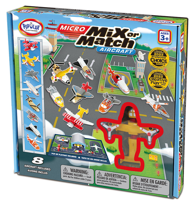 MICRO Mix or Match Vehicles Aircraft (Bilingue)