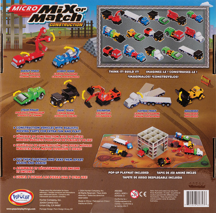 MICRO Mix or Match Vehicles Aircraft (Bilingue)