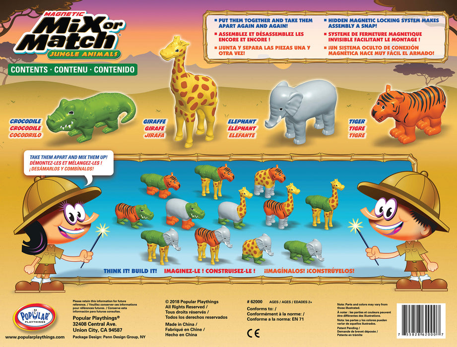 Mix or Match Animals (Bilingual)