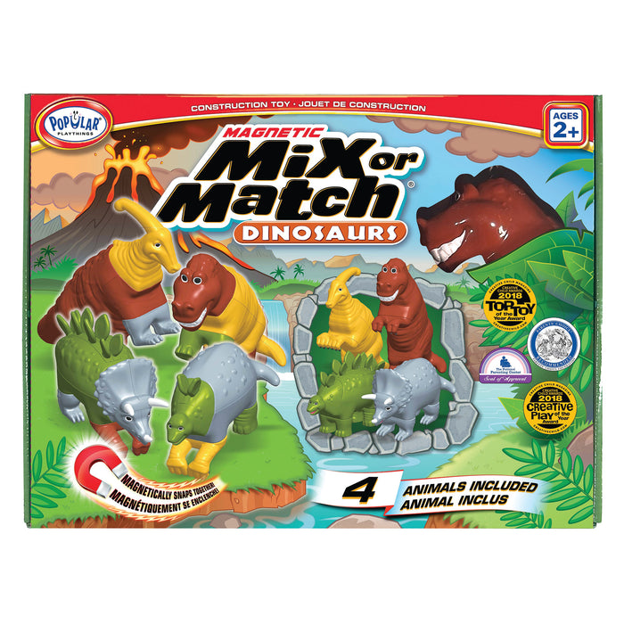 Mix or Match Dinosaurs (Bilingual)