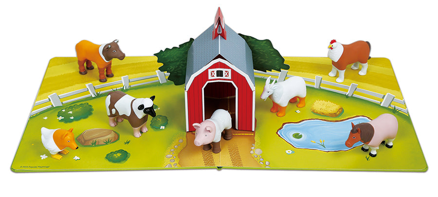 MINI Magnetic Mix or Match Farm (Bilingual)