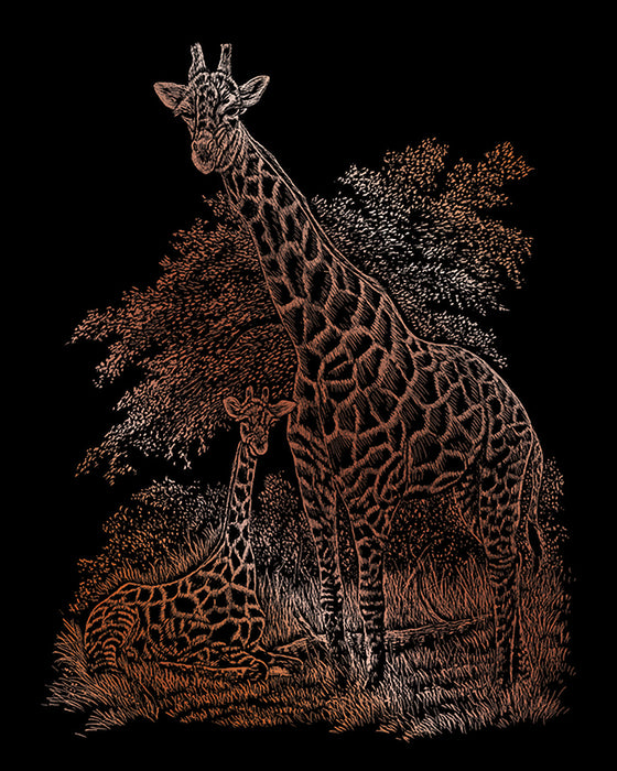 EGRVart Giraffe and Baby (multiples of 3*)