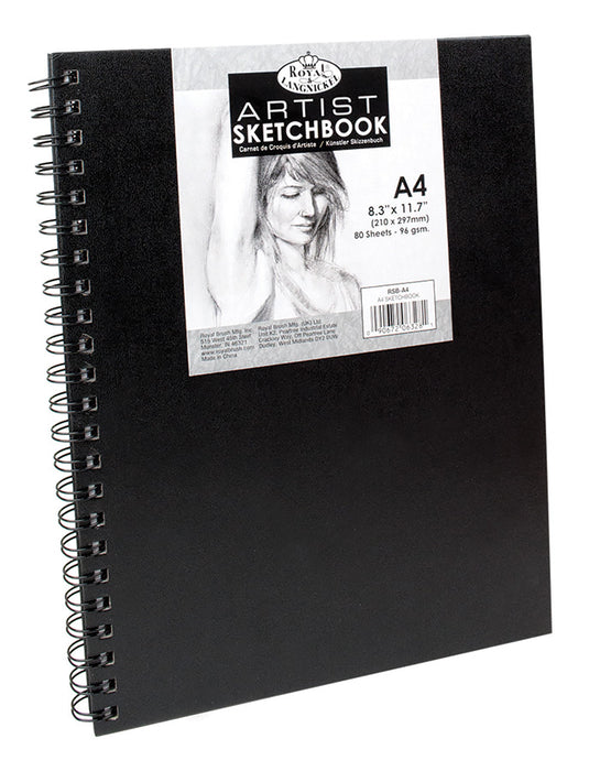 Sketchbook Large - Black Cover