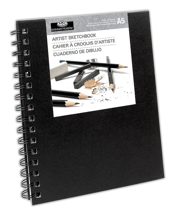 Petit carnet de croquis - Couverture noire