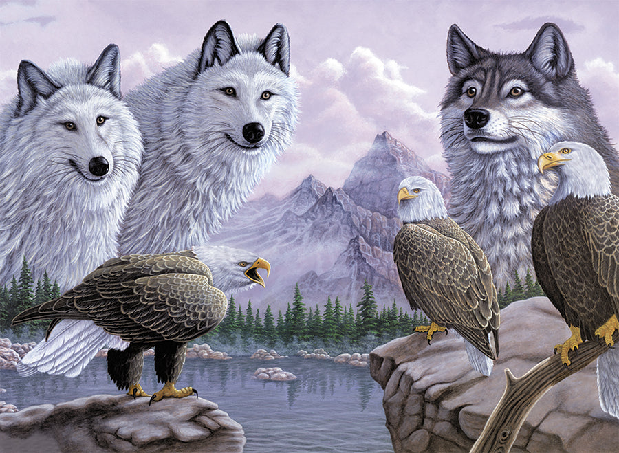 Large PBN Wolves and Eagles