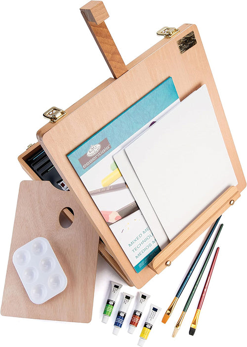 48pc Deluxe Easel Artist Set