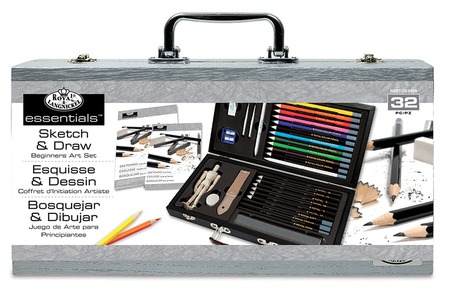 Coffret d'art pour débutants - Esquisse et dessin